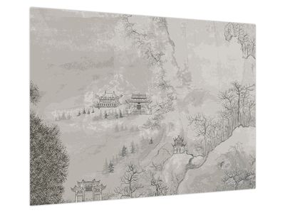 Bild auf Leinwand - Chinesische Landschaft