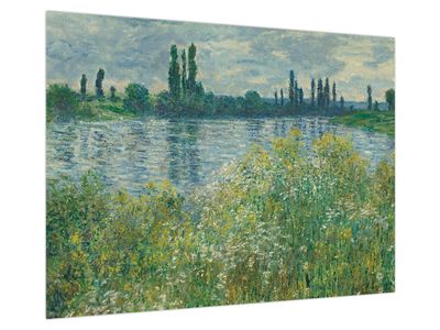 Obraz - Claude Monet, Banks of the Seine, reprodukcia