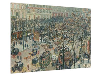 Obraz - Camille Pissarro, Boulevard des Italiens, Morning, Sunlight