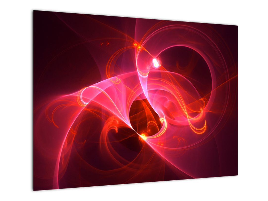 Moderní obraz růžové abstrakce (V020127V7050GD)