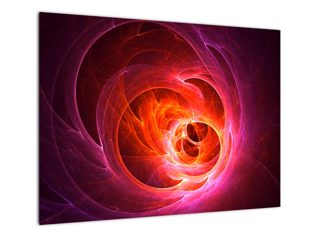 Moderní obraz růžové abstrakce (V020130V7050GD)
