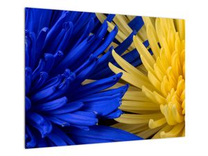 Staklena slika - detalj cvijetova