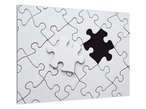 Obraz na szkle - puzzle