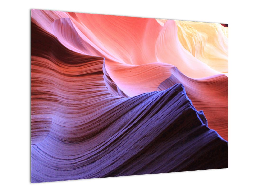 Skleněný obraz - barevný písek (V020605V7050GD)