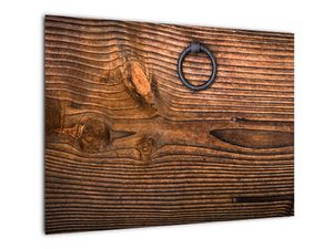 Sklenený obraz textúry dreva