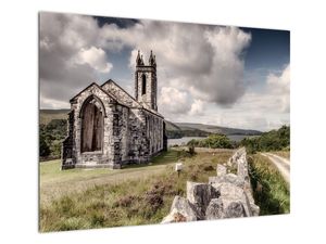 Sklenený obraz - Írsky kostol