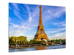 Steklena slika - Eiffelov stolp