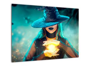 Staklena slika vještice