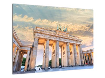 Staklena slika - Brandenburška vrata, Berlin, Nemčija