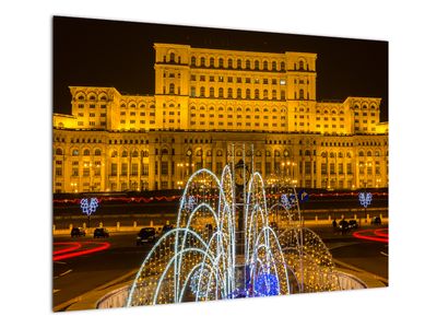 Staklena slika - Palača parlamenta, Bukarešta Romunija