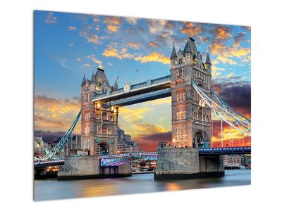 Steklena slika - Tower Bridge, London, Anglija