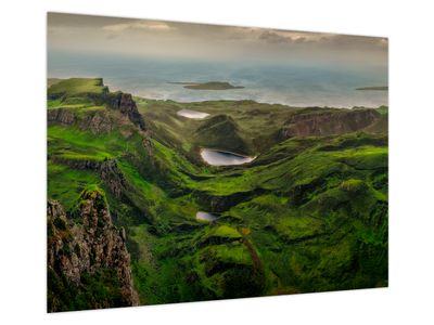 Skleněný obraz - Quiraing, Skotsko