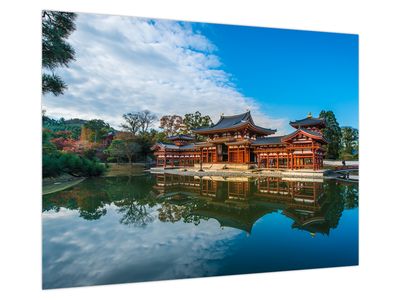 Tablou pe sticlă - Templul Byodo-in, Japonia