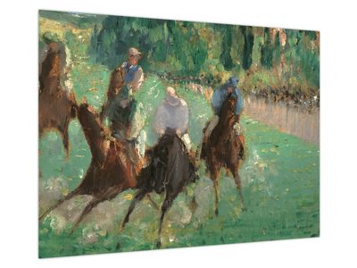 Obraz na szkle - Edouard Manet, At the Races, reprodukcje