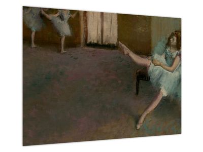 Obraz na szkle - Edgar Degas, Before the Ballet, reprodukcje