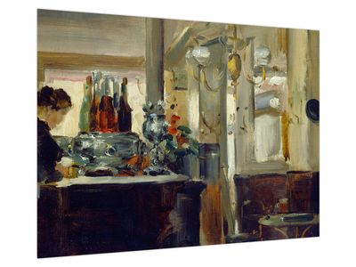 Obraz na szkle - Style of Edouard Manet, Bon Bock Cafe, reprodukcje