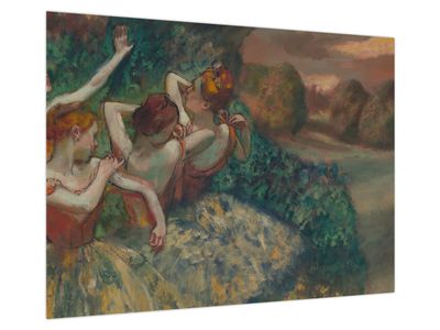 Obraz na szkle - Edgar Degas, Four Dancers, reprodukcje