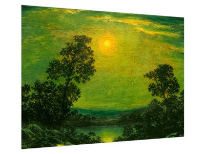 Obraz na szkle - Imitator of Ralph Albert Blakelock, Moonlight, reprodukcje