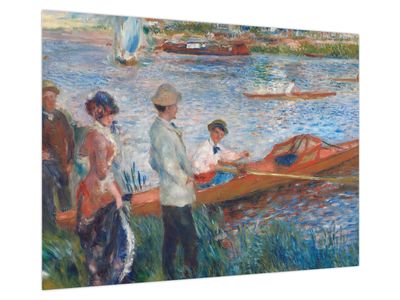 Obraz na szkle - Auguste Renoir, Oarsmen at Chatou, reprodukcje