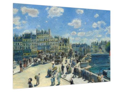 Obraz na szkle - Auguste Renoir, Pont Neuf, Paris, reprodukcje