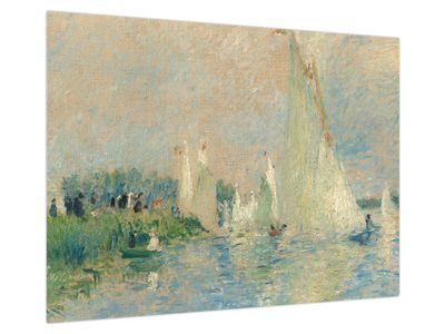 Obraz na szkle - Auguste Renoir, Regatta at Argenteuil, reprodukcje