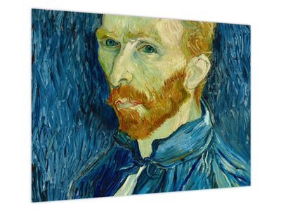 Obraz na szkle - Vincent van Gogh, Self-Portrait, reprodukcje