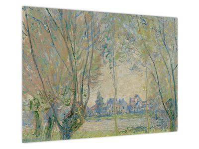 Obraz na szkle - Claude Monet, Woman Seated under the Willows, reprodukcje