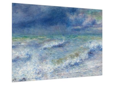 Obraz na szkle - Pierre-Auguste Renoir, Seascape, reprodukcje