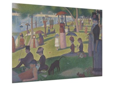 Obraz na szkle - Georges Seurat, A Sunday on La Grande Jatte, reprodukcje