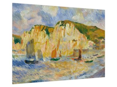 Obraz na szkle - Auguste Renoir, Sea and Cliffs, reprodukcje