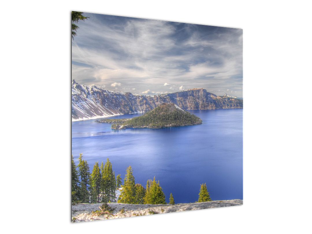 Obraz horského jezera (V020644V7070)