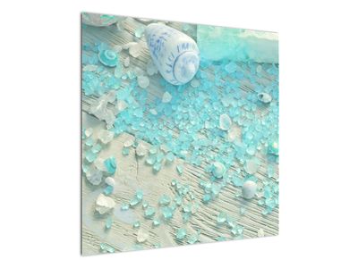 Obraz - Přímořská atmosféra v tyrkysových odstínech