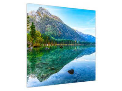 Bild auf Leinwand - Hintersee