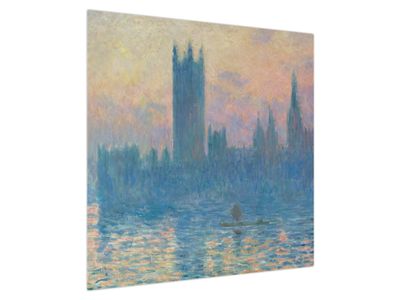 Obraz - Claude Monet, The Houses of Parliament, Sunset, reprodukcia