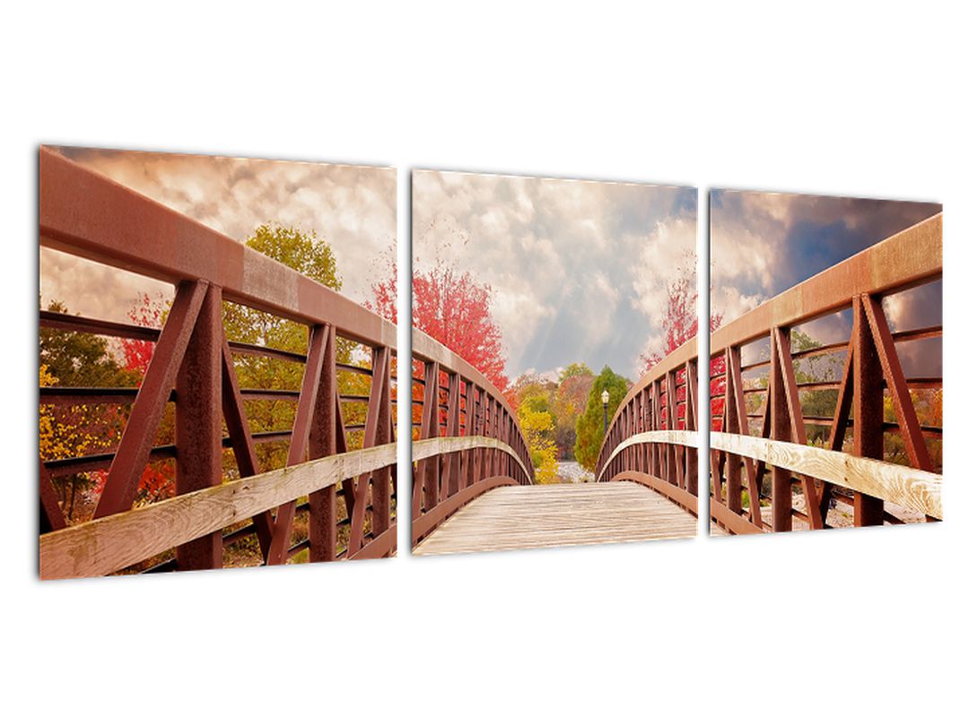 Obraz - dřevěný most (V020592V9030)