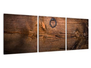 Schilderij - Textuur van hout
