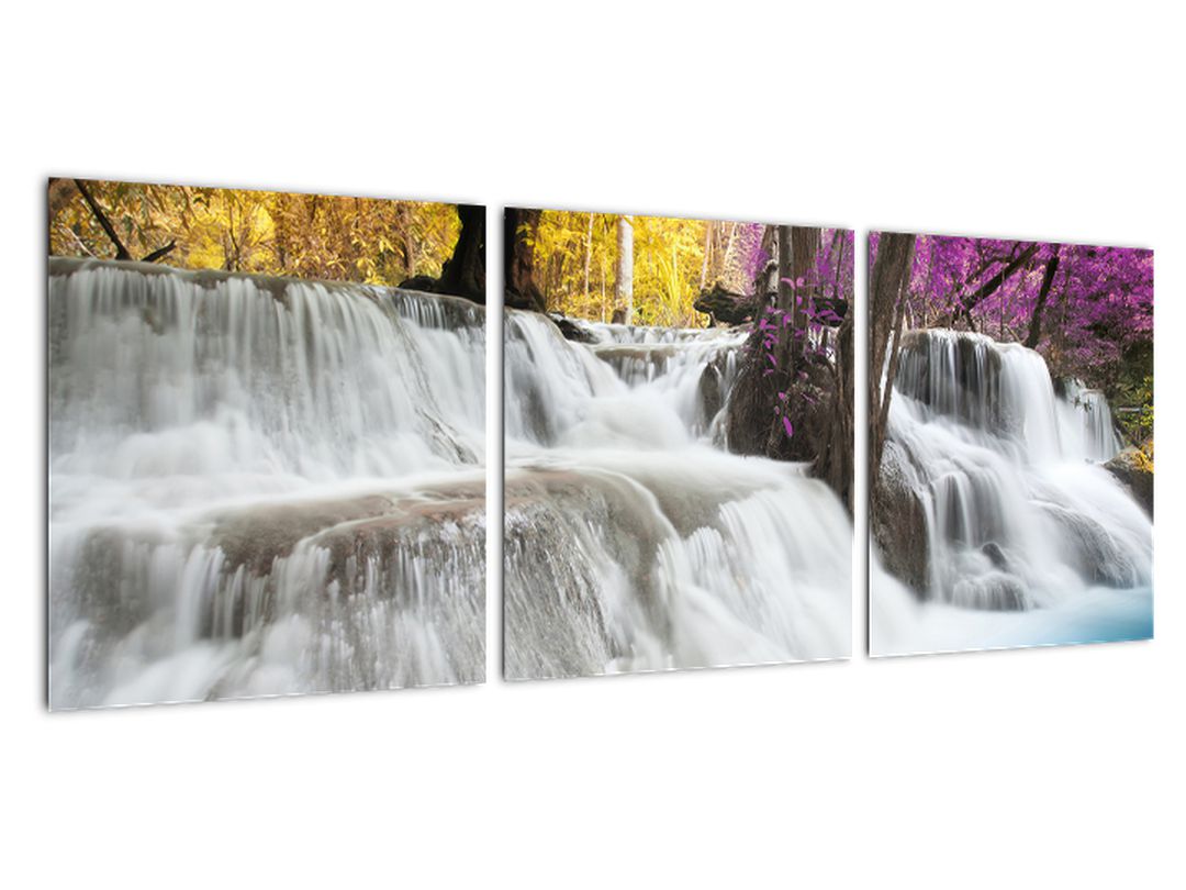 Obraz Erawan vodopádu v lese (V020934V9030)