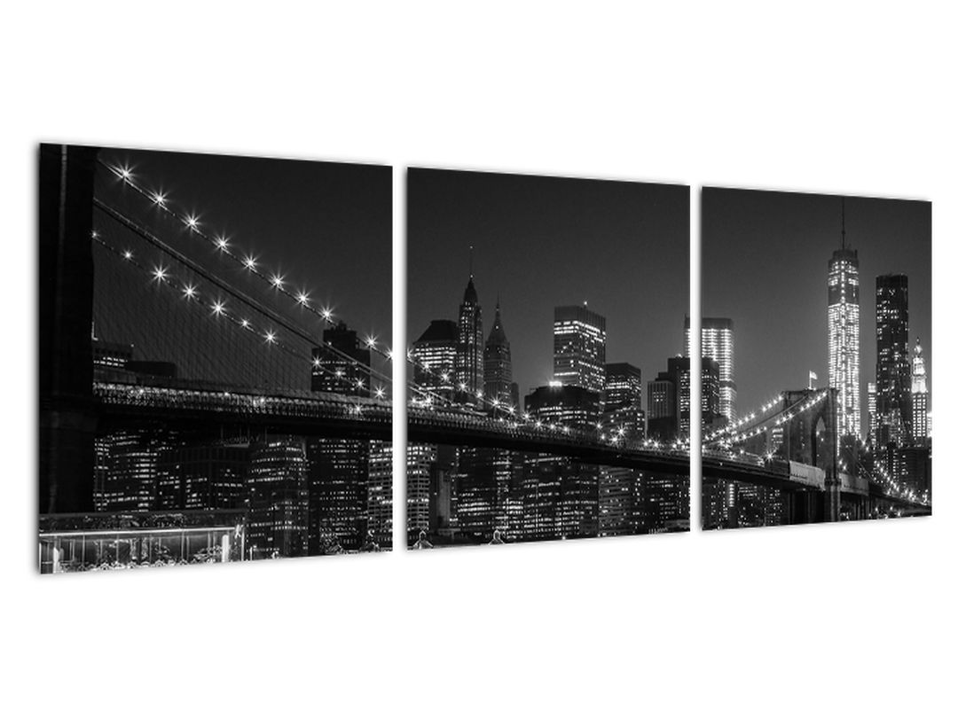 Obraz Brooklyn mostu v New Yorku (V020940V9030)