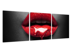 Schilderij - Vrouwelijke lippen (V022171V9030)
