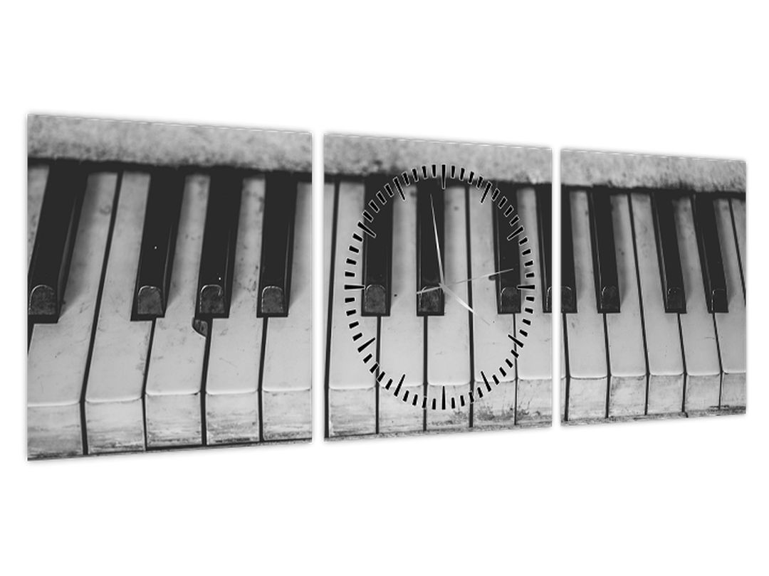 Obraz - Piano (s hodinami) (V022731V9030C)