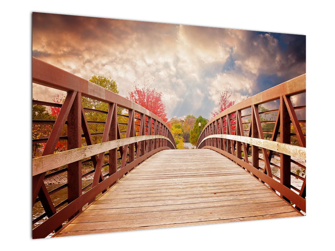 Obraz - dřevěný most (V020592V9060)