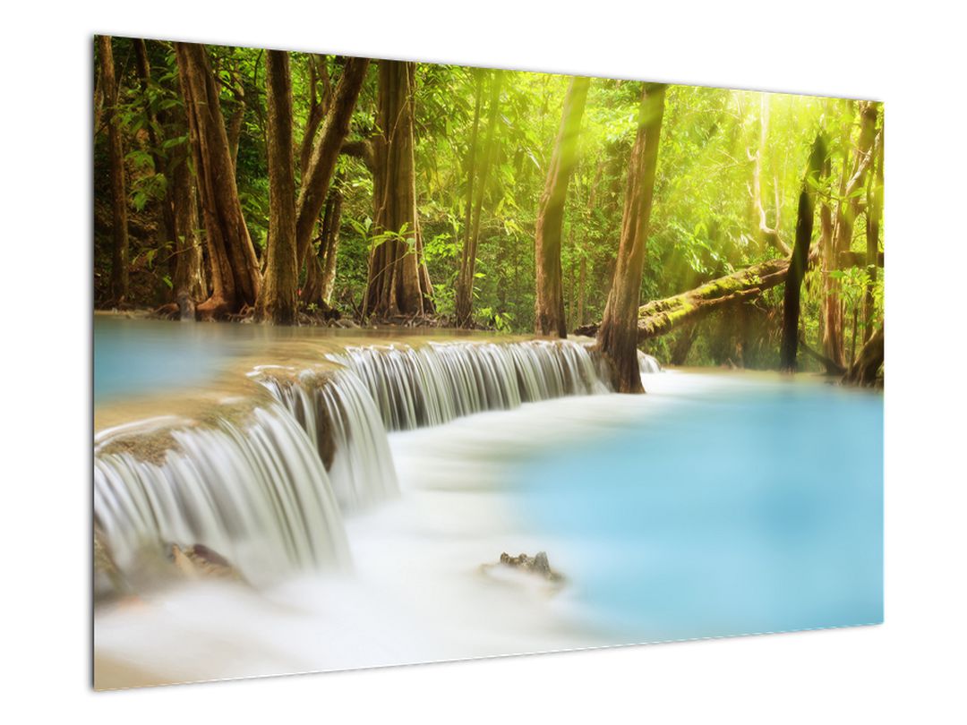 Obraz Huai Mae Kamin vodopádu v lese (V020933V9060)
