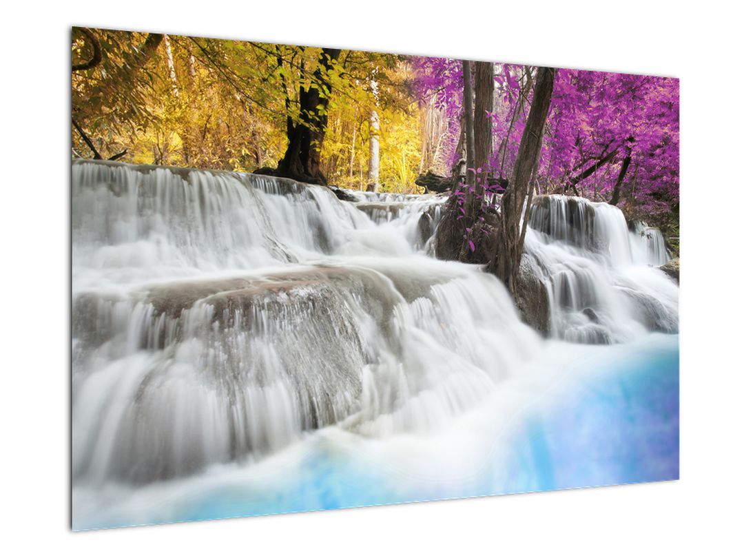 Obraz Erawan vodopádu v lese (V020934V9060)