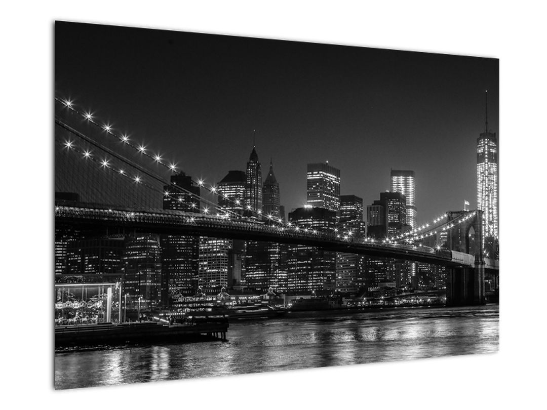 Obraz Brooklyn mostu v New Yorku (V020940V9060)