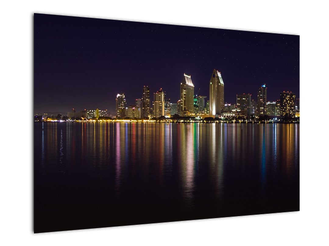 Obraz nočního města (V020967V9060)