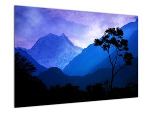 Tablou - Cerul de noapte din Nepal