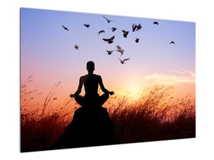 Bild auf Leinwand - Meditation