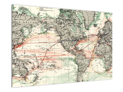 Obraz - Mapa świata