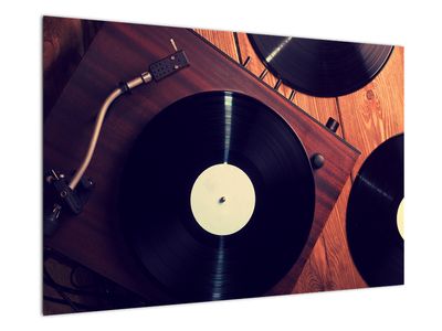 Tablou - Discuri de gramafon