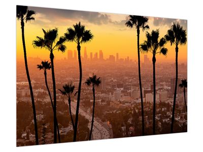 Bild auf Leinwand - Panorama von Los Angeles